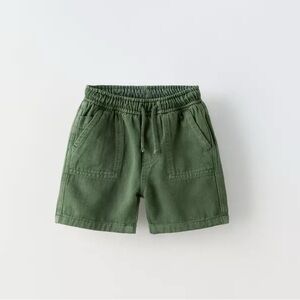Zara Kids Olive Green Shorts